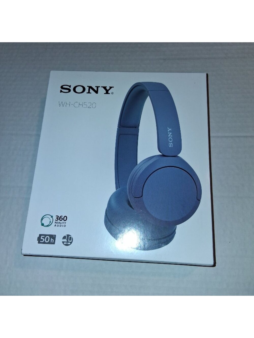 Sony WH-CH520 Wireless Headphones Bluetooth On-Ear Headset w/Microphone